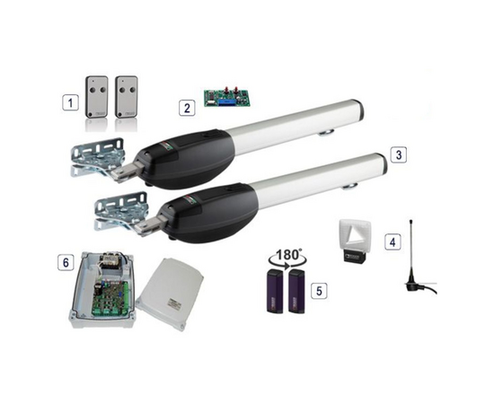 Roger Technology BE20/210/HS 36v BRUSHLESS Electric Gate Kit - Double