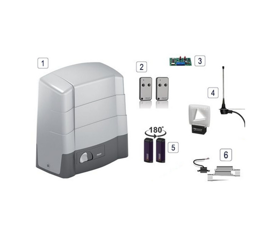 Roger Technology G30/2204 230v Electric Sliding Gate Kit - 2200KG