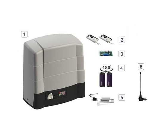Roger Technology BG30/1806/HS 36v BRUSHLESS Electric Sliding Gate Kit - 1800KG