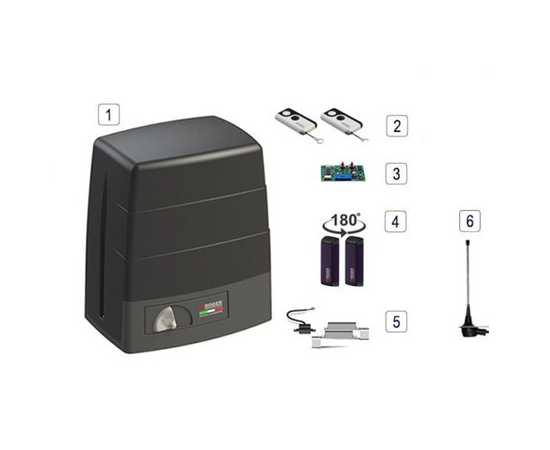 Roger Technology BM30/326/HS 24v BRUSHLESS Electric Sliding Gate Kit 400kg...
