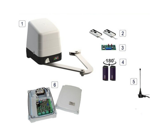 Roger Technology BH23/282 BRUSHLESS 24v Electric Gate Kit - Single (284S kit)