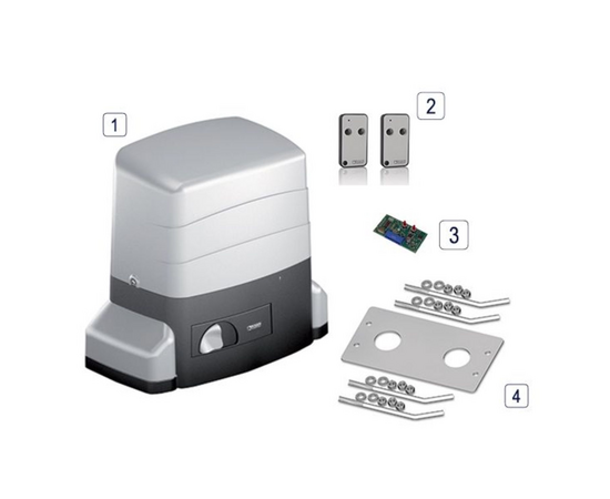 Roger Technology R30/806SH 230v Electric Sliding Gate Short Kit 800kg