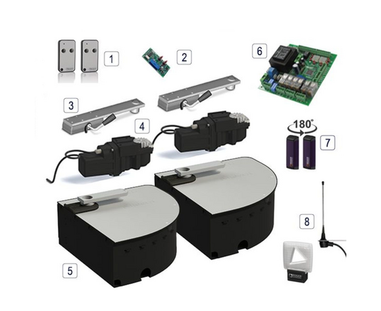 Roger Technology H21/510 230v Electric Gate Kit - Double