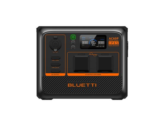 BLUETTI AC60P Portable Power Station | 600W 504Wh
