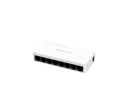 RG-ES08G-L, 8-Port 10/100/1000 Mbps Unmanaged Non-PoE Switch