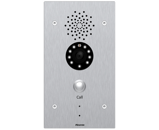 Akuvox - E21V Vandal Resistant IP Door Intercom with Audio and Video
