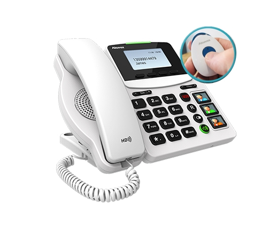 Akuvox - R15P(869) Social & Care Home IP Phone with Emergency Pendant (EP10)