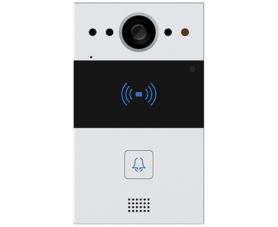 Akuvox - R20AS Compact IP Door Intercom Unit with 1 Call Button (Video & RFID...