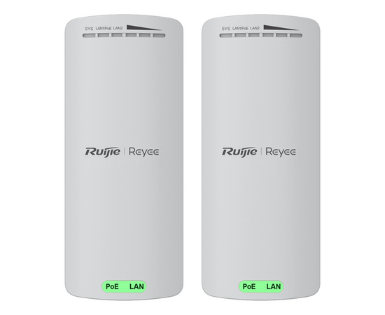 RG-EST100-E, 2.4GHz Dual-stream 500m Wireless Bridge Pair