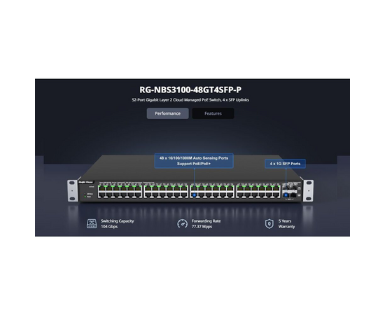 Ruijie RG-NBS3100-48GT4SFP-P