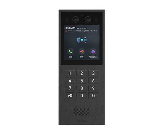 Akuvox - X912K Vandal Resistant SIP Video Intercom, Physical Keypad, Face...