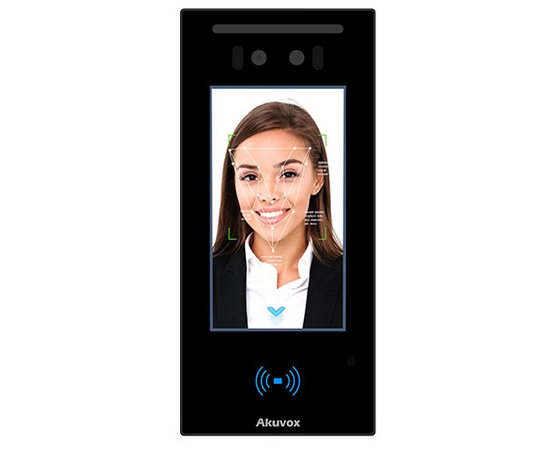 Akuvox - A05C IP Access Control Reader with Facial Recognition Bluetooth RFID...