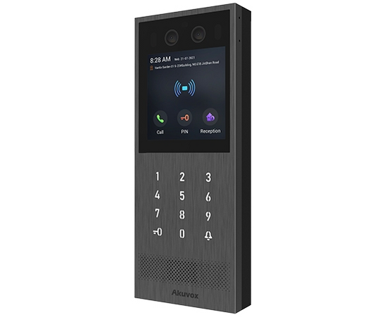Akuvox - X912S Vandal Resistant SIP Video Intercom, Digital Keypad, Face...