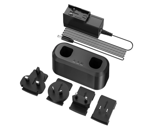 HIKMICRO HM-5202ZC2 Dual Battery Charger for G Series Thermal Camera Batteries