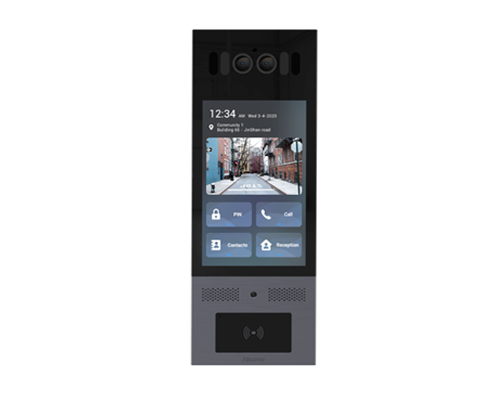 Akuvox - X915S-HIDPROX IP Touchscreen Smart Door Intercom Unit with Face...