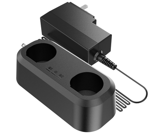HIKMICRO HM-5202ZC Battery Charging Base for M Series, 100-240V Input, 12V/2A...