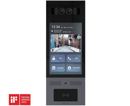 Akuvox - X915S IP Touchscreen Smart Door Intercom Unit with Face Recognition,...