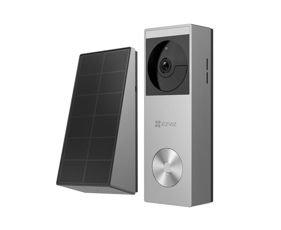 EZVIZ CS-HP3 Pro Battery-Powered Video Doorbell with Solar Panel