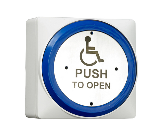 RGL Large DDA Push Plate EBLPP02P/W