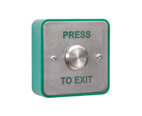 RGL Stainless Steel Exit Button EBSS02/PTE