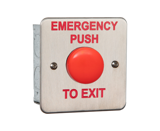 RGL Red Dome Exit Button F-EBRB/EPTE