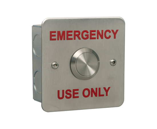 RGL Stainless Steel Exit Button K-EBSS02/REUO