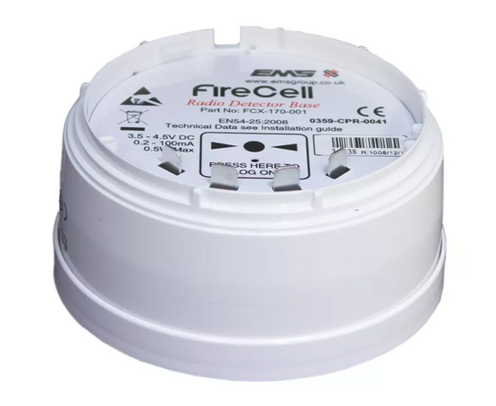 EMS FireCell FCX-170-001 Wireless Detector Base
