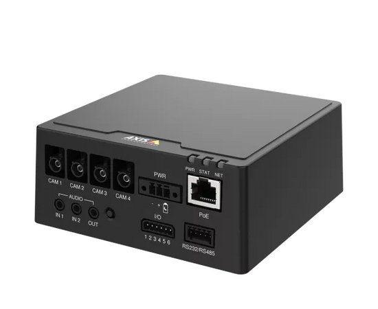 AXIS F9114 4-channel main unit with audio and I/O