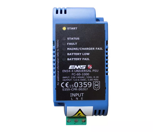 EMS FireCell Universal 6V PSU for Radio Cluster Communicator (RCC) (FC-60-1000)
