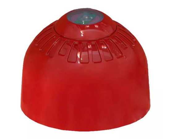 EMS FireCell FC-323-CA2 Red Ceiling Mounted VAD (Head Only)
