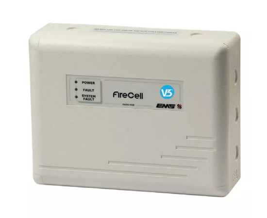 EMS FireCell FCX-500-444-V3 Wireless Hub - 4 Loop with Remote Aerial Facility...