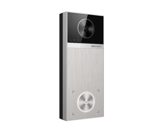 Hikvision DS-KV6114-MWBE1 4mp Video Intercom Villa Door Station (Aluminium...