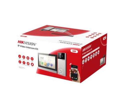 Hikvision DS-KIS613-S 4mp Video Intercom Kit