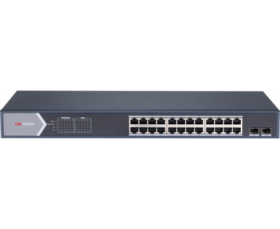 Hikvision DS-3E1528P-SI-24P4F Smart Managed 24-Port Gigabit PoE Switch w/ 2 x...