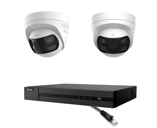 Hikvision HiLook 6MP Dual Lens (Panoramic) Smart Hybrid Light, 8 channel IP...
