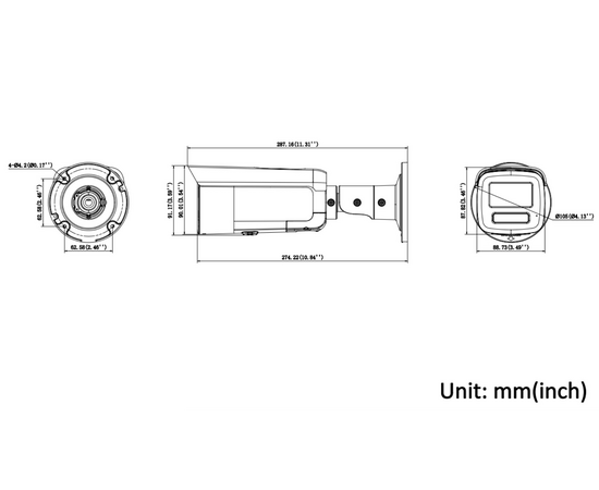Hikvision DS-2CD2T47G3-LIS2UY/SL(2.8mm)