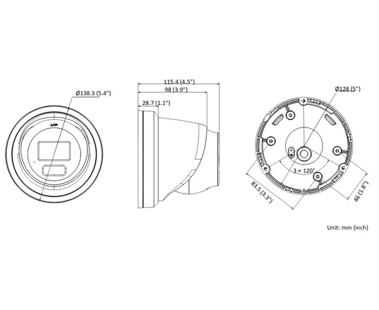 Hikvision DS-2CD2346G2H-IU(28mm)GREY