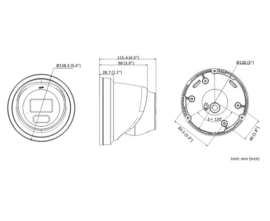 Hikvision DS-2CD2386G2H-IS2U/SL(28mm)BLK