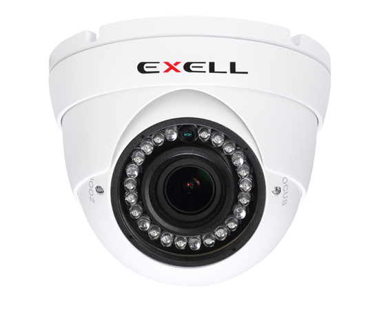 Exell EXIPD50/2812R/30M 5MP External IP Eyball camera with 30M IR + POE