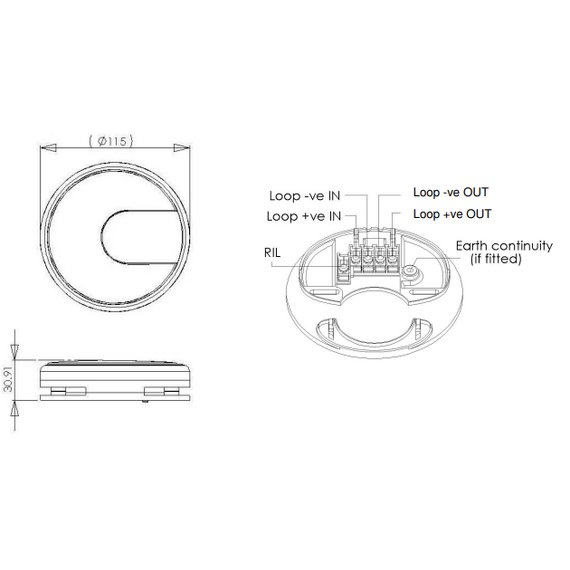 Nittan EV-SDR SOUNDER